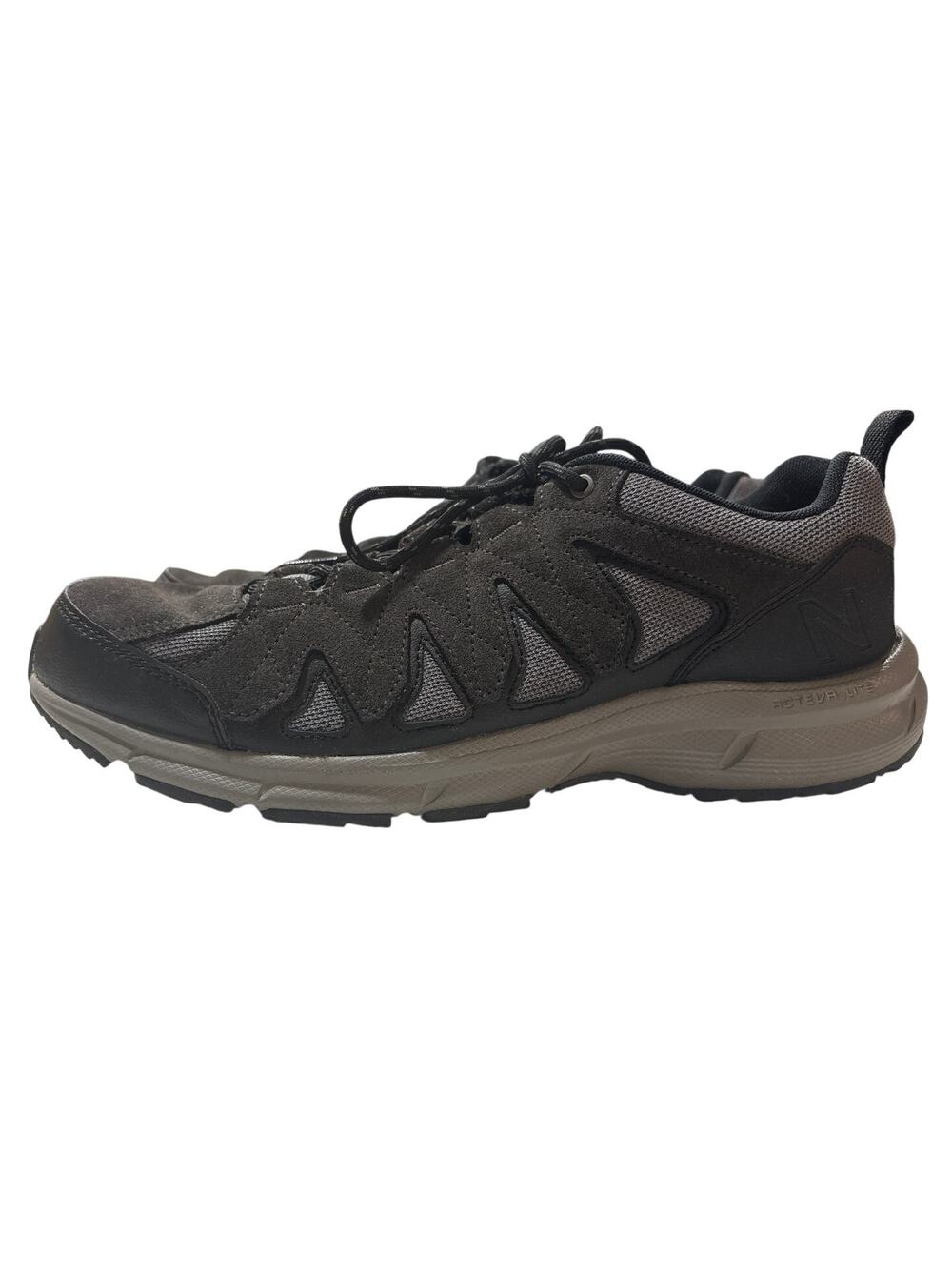 NEW BALANCE Men's Sz 11 799 MW799BR BROWN TRAIL WALKING HIKING SHOES  Suede Mesh